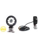 Faro de Trabajo LED redondo W163 2000 | 2000 lm | IP66/IP68 | 12–32V | Homologada E20 R10 ADR