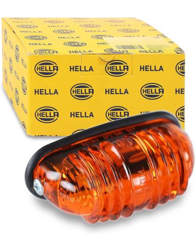 Luz intermitente para dianteira, lateral ou traseira ECE R6 12V-24V aprovada 2BA 001 227-211