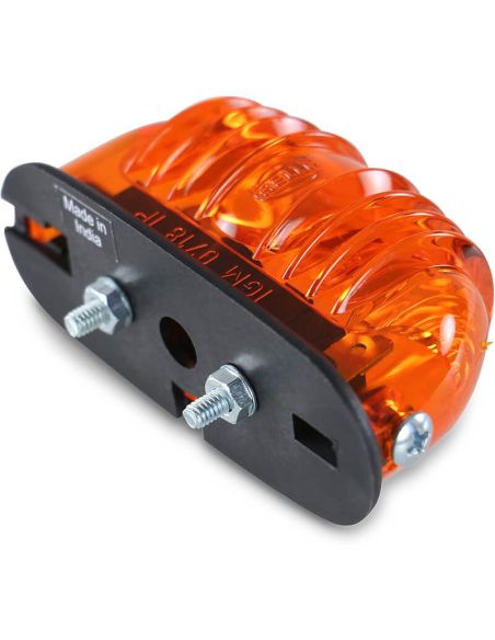 Luz intermitente para dianteira, lateral ou traseira ECE R6 12V-24V aprovada 2BA 001 227-211