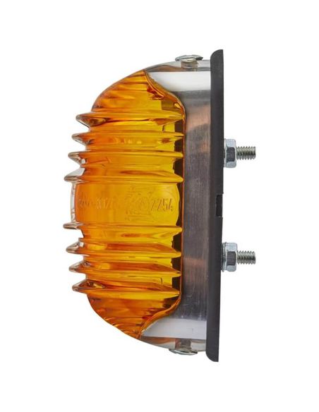 Piloto Intermitente Halógeno 12V Amarillo | Montaje Exterior Universal | VW y Multimarca 2BA 001 227-201