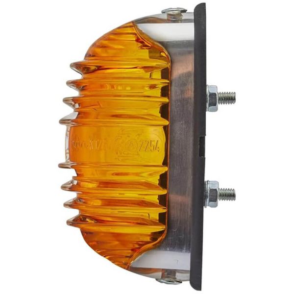 Luz de seta halógena amarela 12V | Suporte externo universal | VW e multimarcas 2BA 001 227-201
