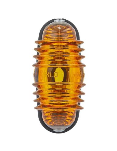 Piloto Intermitente Halógeno 12V Amarillo | Montaje Exterior Universal | VW y Multimarca 2BA 001 227-201