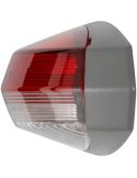Piloto Galibo gris oscura con luz Blanca y Roja con Bombilla C5W - de caravana VDL 30023288 2XS 008 479-061