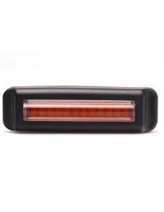 Barra LED mini Estroboscópica Ambar Doble Flash XA1 EMC R10 IP68 12V 24V