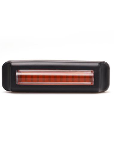 Barra LED mini Estroboscópica Ambar Doble Flash XA1 EMC R10 IP68 12V 24V