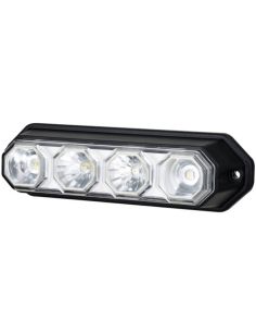 Faro Delantero LED tipo barra 2 Funciones Homologada y Estanca Tulipa Transparente 4 Leds Posición e Intermitente A  1  R10 2