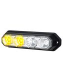 Faro Delantero LED tipo barra 2 Funciones Homologada y Estanca Tulipa Transparente 4 Leds Posición e Intermitente A  1  R10