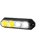 Faro Delantero LED tipo barra 2 Funciones Homologada y Estanca Tulipa Transparente 4 Leds Posición e Intermitente A  1  R10