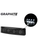 Piloto LED de galibo delantero Graphite para visera Scania con Cable y con o sin conector Graphite Dark A R10