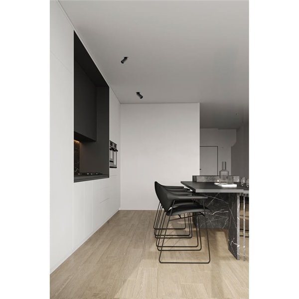 Holofote embutido LED GARDA MINI 7W, preto 2700K/3000K