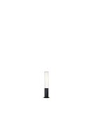 Bolardo LED de 65cm para exterior GANT, IP65 18W 3000K negro/corten