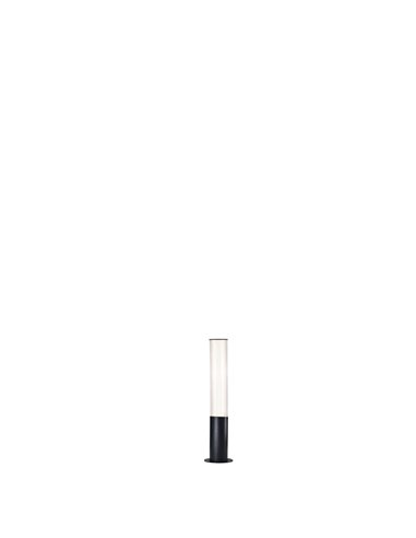 Bolardo LED de 65cm para exterior GANT, IP65 18W 3000K negro/corten