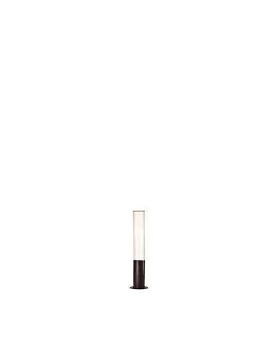 Bolardo LED de 65cm para exterior GANT, IP65 18W 3000K negro/corten