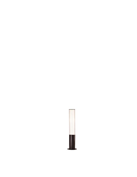Borne LED d'extérieur GANT 65 cm, IP65 18 W 3000 K, noir/Corten
