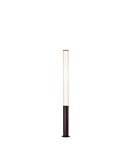 Borne d'extérieur LED GANT 155 cm, IP65 32 W 3000 K noir/corten