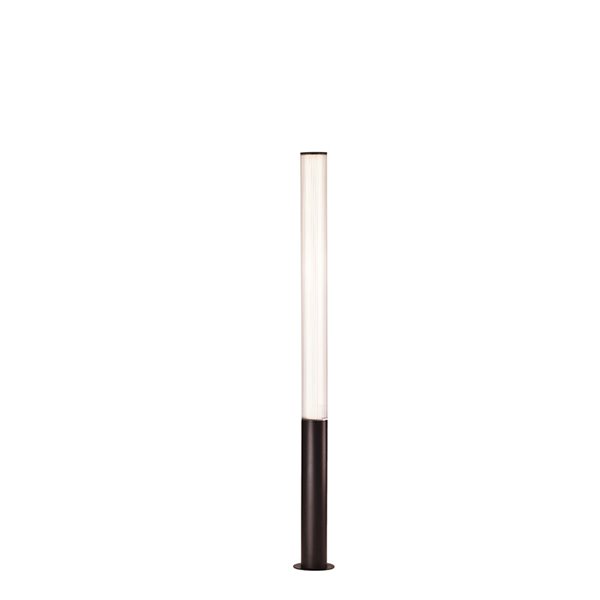 Bolardo LED de 155cm para exterior GANT, IP65 32W 3000K negro/corten