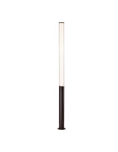 Bolardo LED de 205cm para exterior GANT, IP65 43W 3000K negro/corten