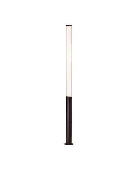 Borne LED d'extérieur GANT 205 cm, IP65 43 W 3000 K, noir/Corten