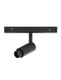 Foco LED de carril con zoom 10-38º MAGNETO 48V regulable TRIAC, 7W 3000K