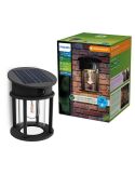 Aplique solar circular exterior GERI RD, sensor de movimiento, ultraeficiente, 2700K/4000K
