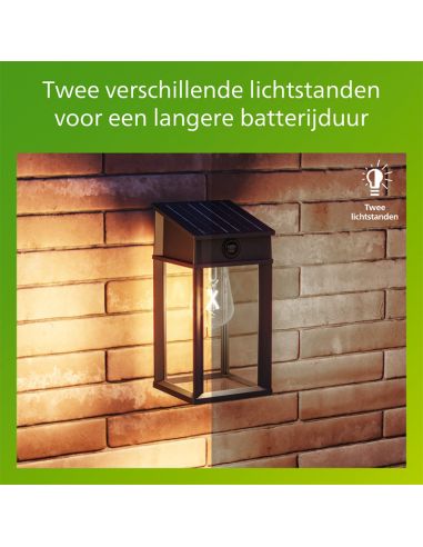 Applique solaire d'extérieur carrée...