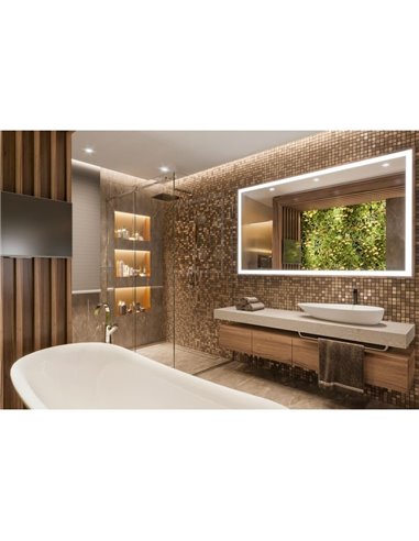 Downlight empotrable LED 8W TAMPA, blanco, 800Lm, CTT (2700K,3200K,4000K), corte 70mm, 70º, IP65