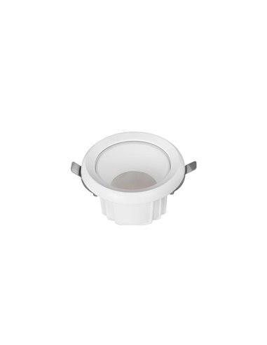 Downlight empotrable LED 10W TAMPA, blanco, 950Lm, CTT (2700K,3200K,4000K), corte 95mm, 75º, IP65