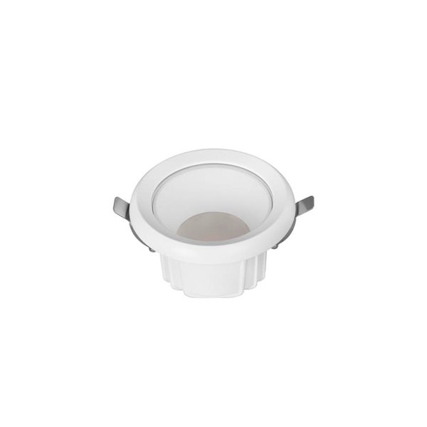 Downlight empotrable LED 10W TAMPA, blanco, 950Lm, CTT (2700K,3200K,4000K), corte 95mm, 75º, IP65