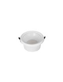Downlight empotrable LED 20W TAMPA, blanco, 1850Lm, CTT (2700K,3200K,4000K), corte 145mm, 75º, IP65
