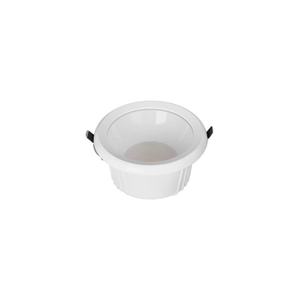 Downlight empotrable LED 20W TAMPA, blanco, 1850Lm, CTT (2700K,3200K,4000K), corte 145mm, 75º, IP65