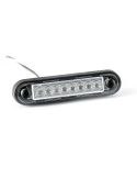 Barra de luz de freio LED Terceira luz de freio S3 R10 12V 24V Lente branca 12cm comprimento