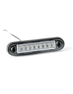 Barra de luz de freio LED Terceira luz de freio S3 R10 12V 24V Lente branca 12cm comprimento