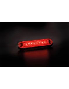 Barra de freno LED tercera luz de freno S3 R10 12V 24V Tulipa Blanca 12Cm de longitud 2