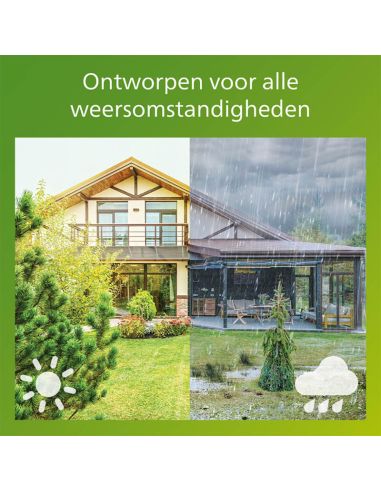 Luminária de parede externa LED solar EZRA com sensor de movimento, preta, 1,8 W, 250 lm, 3000 K