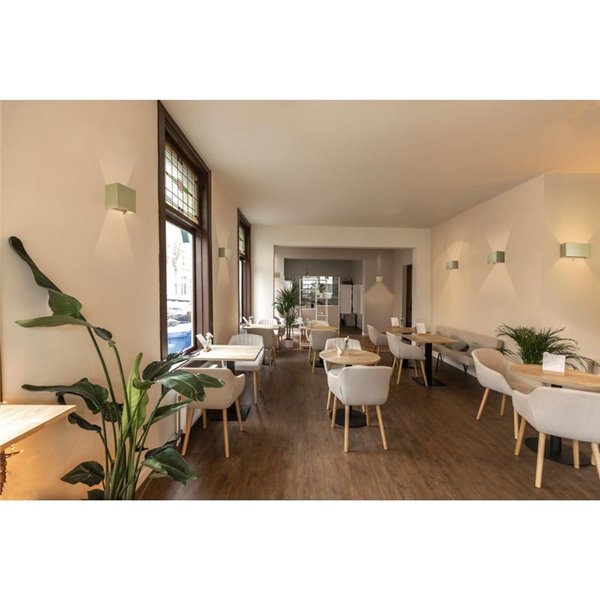 Applique murale décorative LED 12W DAVOS dorée, éclairage direct et indirect, intensité variable 2700K/3000K