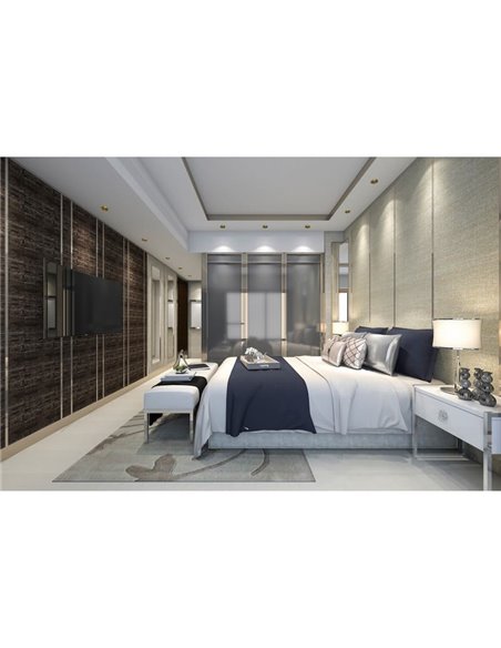 Encastré rond moderne MALT blanc, GU10 (non inclus), max. 12 W, découpe 60 mm