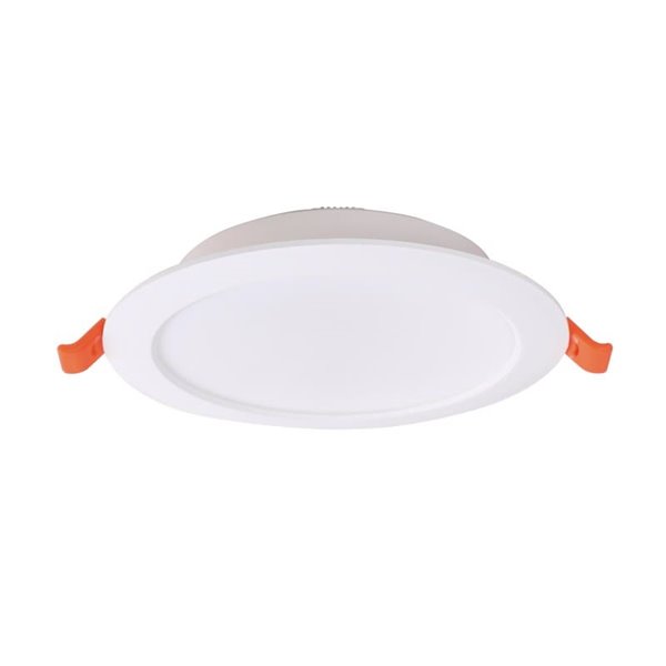 EILAT 9W Weiße LED-Einbauleuchte, Farbtemperatur 2700K/3200K/4000K, Ø141mm - Ausschnitt 115-125mm