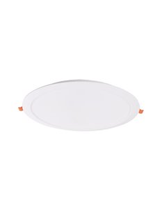 Downlight LED blanc 24 W EILAT, CCT 2700 K/3200 K/4000 K, Ø 295 mm - coupe 260-270 mm