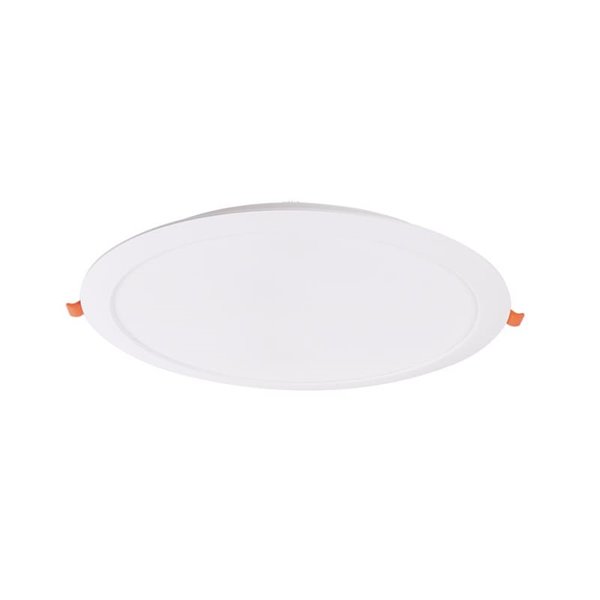 Downlight LED empotável 24W branco EILAT, CCT 2700K/3200K/4000K, Ø295mm - corte 260-270mm