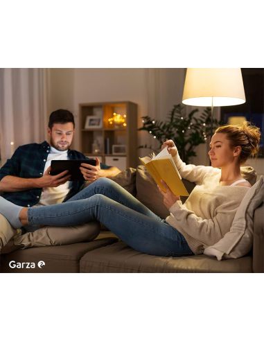 Enrollacables Doméstico Garza Power 5 Metros 4 Tomas Schuko con Asa y Protección Infantil