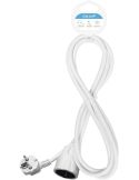 Rallonge électrique Garza de 3 mètres avec connexion à la terre blanche 16 A