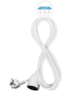 Rallonge de câble Garza blanche de 5 mètres avec connexion à la terre 16 A 3 680 W 430008G