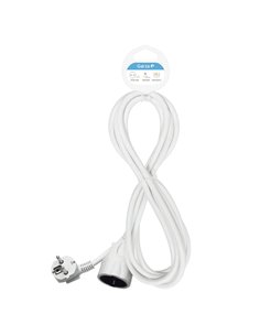 Alargador electrico 10 metros blanco