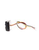 Lateral Barra LED doble mini Estroboscópica Ambar Doble Flash XA1 EMC R10 IP68 12V 24V 2469 W284