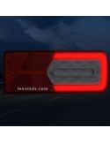 Piloto trasero LED LC12 Glowing con triangulo | LeonLeds Iluminación