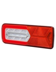 Lanterna traseira LED brilhante LC12 com triângulo esquerdo