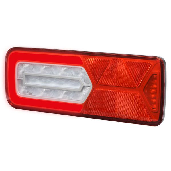 Piloto trasero LED LC12 Glowing con triangulo Izquierdo