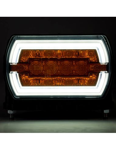 Farol de LED com suporte inferior com...