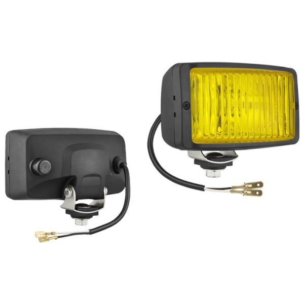 Faro niebla delantero rectangular H3 12V tulipa ambar Fog Light 70W B E20