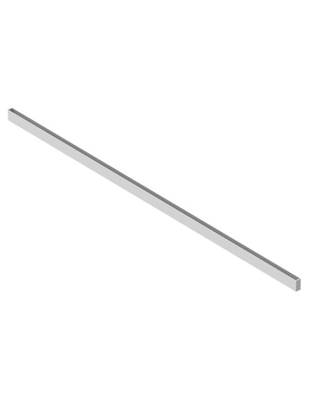 Calha de superfície para projetores MAGNETO brancos de 48V, com capa incluída, 1 e 2 metros
